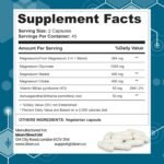 Magnesium Glycinate 5 in 1 Supplement -1800mg as Bisglycinate Citrate & Malate | 384 mg Elemental Magnesium | Ashwagandha & B6 Quality Sleep Muscle Health & Immune Support 90 Vegan Capsules (1) - Image 3