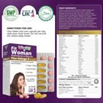 FitWoman High Strength Multivitamin & Minerals + Omega 3 | x30 Tablets, x30 Capsules | 1000mg Omega 3, Folic Acid, Iron, Zinc, Selenium, Biotin, Vitamin C, B-Complex. UK Made for Women - Image 4