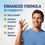 Omega 3 Fish Oil with Vitamin D3 | 1280MG Omega-3 + 1000IU VIT D3 for Heart, Immune & Bone Health Support | EPA DHA Omega 3 Supplement | Sustainably Sourced, Non-GMO Fish Oil Vitamin D | 90 Softgels - Image 4