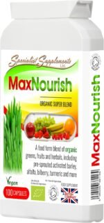 MaxNourish Organic 100 Capsules, (Pack of 1) - Image 4