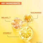 Garnier Vitamin C Brightening Serum for Face, with 4% Vitamin C, Niacinamide & Salicylic Acid, Brightens Skin, Reduces Dark Spots & Evens Skin Tone, Serum 30ml - Image 3