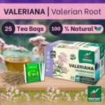 Valerian Root Tea (Valeriana) - 25 Tea Bags of Valerian Root – Herbal Tea from Peru – Nature’s Strongest Sleep Aid Supplement –1000mg Valeerian Valerain per Filtered Teabag, (Not Pills) - Image 3