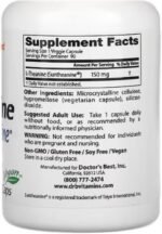 Doctor's Best - L-Theanine with Suntheanine | Supports Relaxation and Stress Reduction - 150mg - 90 Capsules - Image 3