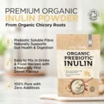 Organic Inulin Powder - 250g Prebiotic Fibre for Gut Health, Natural High Strength Fibre Supplement by Inner Vitality - Image 3