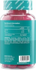 Zinc & Magnesium Gummies - Sugar Free - 60 Gummies - Supplements for Men & Women - Muscles, Bones & Energy - with Vitamin B6 - High Strength Magnesium & Zinc Supplements - Novomins - Image 4