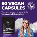 Optimal Evening Sleep Support Supplement | Lemon Balm & Montmorency Cherry Extract with Vitamin B6 & B12 | Restful Nights & Refreshed Mornings for Adults | 60 Vegan Capsules - Image 9