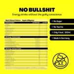 HOLY Energy Gaming Booster Flavour Powder | 50 portions with NewCaff & Green Tea Extract | Focus Booster - Focus Drink | Vegan with 100% natural fruit flavours (350 grams, Apple Alligator) - Image 3