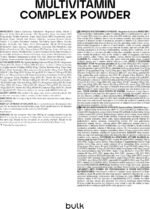 Bulk Multivitamin Complex Powder, 30 Vitamins, Minerals & Other Active Ingredients, 500 g, 167 Servings, Packaging May Vary - Image 3