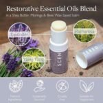 Scentered Aromatherapy Balm Stick - Sleep Well Lavender Essential Oil Roll On to Help Sleep - All Natural Sleep Aid with Palmrosa & Ylang Ylang - Aromatherapy Gifts for Women - Image 4