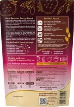 Biotiful Gut Health 7 in 1 Meal Booster – 34 Billion CFU Probiotics + Prebiotics | Immunity, Energy & Digestion Support | Vegan, Gluten-Free Superfood Powder | 210g – Strawberry & Goji Berry - Image 3