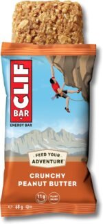 CLIF Bar Energy Bars/Nutritional Protein Bar, Source of Plant Based Protein, Crunchy Peanut Butter, 12 x 68g - Image 3