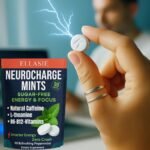 NeuroCharge Energy & Focus Gum (Peppermint, 90 Pieces) | 80mg Natural Caffeine + L-Theanine + Vitamin B12 & B6 | Sugar Free Nootropic Cognitive Brain Performance Supplement - Image 3