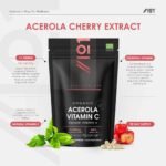 Organic Acerola Vitamin C – 80mg (100% NRV) Natural Vitamin C – 90 Vegan Capsules – 25:1 High Strength Acerola Extract – 3 Months Supply – by Alpha01 - Image 3