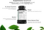ActiLung – Natural Lung Support Supplement | NAC, Mullein Leaf & Ginger for Mucus Clearance, Respiratory Health & Lung Detox | Probiotics & Vitamin C for Immune Support | 60 Capsules - Image 3