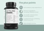 ActiLung – Natural Lung Support Supplement | NAC, Mullein Leaf & Ginger for Mucus Clearance, Respiratory Health & Lung Detox | Probiotics & Vitamin C for Immune Support | 60 Capsules - Image 4