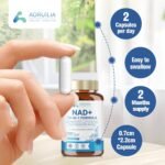 NAD Supplements 1200mg, NAD+ 13 in 1 Superior Antioxidant Blend with Max Absorption for Cellular Energy and Healthy Aging Support, 120 Capsules - Image 5