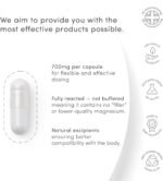 vP Vitality Pro Magnesium Glycinate Supplement, 120 Capsules – 700 mg per Capsule (98 mg Elemental Magnesium) High Absorption, Unbuffered, Fully Reacted for Relaxation, Sleep & Muscle Function - Image 5