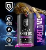 Bed Shreds Night Time Supplement for Weight Management & Sleep Aid. Valerian Root & Ashwagandha for a Deep Sleep. L-Carnitine, Capsicum & More, to Gently Support Weight - 60 Capsules, Made in UK - Image 3