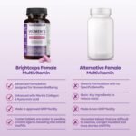 Women's Multivitamins and Minerals Enhanced with Collagen & Hyaluronic Acid - 27 Key Essential Ingredients | 60 Tablets | Gluten Free - Image 5