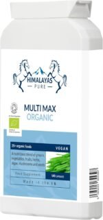 Multi MAX Organic Superblend – 100 Capsules | Daily Multivitamin & Mineral Support | Herbal Immunity Booster | Energy & Vitality Formula | Natural Organic Supplement - Image 3