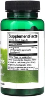 Swanson - Full Spectrum Andrographis Paniculata | Herbal Support for Immune and Respiratory Health | 400mg Capsules - 60 Count - Image 3