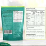 Super Greens Powder - 150g - Immune Support - Food Supplement - 9 Vegan Superfoods - Smoothie Mix for Nutritional Shakes, Juice Drink & Beverages - Image 6