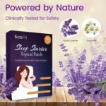 Scosvvi Sleep Patches for Adults: 42 Pcs Extra Strength Plant-Based Sleep Aid with Lavender & Chamomile – Non-Habit Forming Nighttime Patch for Relaxation & Restful Sleep – 8-Hour Time Release - Image 4
