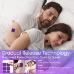 Scosvvi Sleep Patches for Adults: 42 Pcs Extra Strength Plant-Based Sleep Aid with Lavender & Chamomile – Non-Habit Forming Nighttime Patch for Relaxation & Restful Sleep – 8-Hour Time Release - Image 6