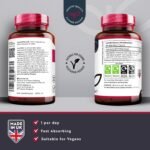 CoQ10 200mg - 120 Vegan Capsules of High Strength Co Enzyme Q10 (4 Months Supply) - 100% Pure and Naturally Fermented Ubiquinone Coenzyme - No Synthetic Additives - Made in The UK by Nutravita - Image 4