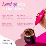 Spacegoods Rainbow Dust 240g | 30 Servings | Flavoured Mushroom Coffee | 80mg of Natural Caffeine | Lions Mane, Chaga, Ashwagandha & Vitamin B5 | Sharper Focus, Energy & Calm | Chocolate - Image 3