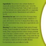 Organic Herbal Remedies 100ml Feverfew Tincture - Image 3