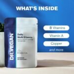 DR.VEGAN Daily Multi-Vitamin | Vegan Multivitamin | Energy, Hair, Skin, Nails, Mental Performance, Immune Health | 60 Capsules | Two-A-Day - Image 4