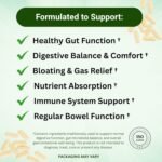 VY-Gut Digestive Enzyme & Prebiotic Supplement | Gut Health, Bloating & Gas Relief | Supports Digestion, Gut Flora & Regularity | Vegan Capsules for Stomach Comfort & Digestive Balance - Image 3
