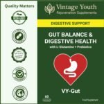 VY-Gut Digestive Enzyme & Prebiotic Supplement | Gut Health, Bloating & Gas Relief | Supports Digestion, Gut Flora & Regularity | Vegan Capsules for Stomach Comfort & Digestive Balance - Image 6