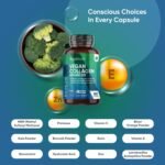 Vegan Collagen Supplements for Women & Men - 2 Months Supply - Plant-Based Vegan Collagen Capsules with Hyaluronic Acid, Vitamin E & VIT C - Vegetarian Collagen - Image 3