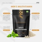 Organic Men's Multivitamins and Minerals - 100% Plant Based - 15 Organic Vitamins & Minerals – 60 Vegan Capsules – Resealable and Recyclable Pouch by Alpha01 - Image 3