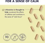 Higher Nature - L Theanine - Find Your Inner Calm - Supports Anxiety & Tension - Green Tea Extract - Anxiety Relief - Gluten Free - Vegan & Vegetarian - 90 Capsules - Image 4