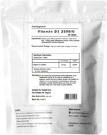 UKHealthHouse Vitamin D3 2500IU 60 Tablets High Strength Immune & Bone Support Sunshine Immunity Support VIT D Supplement Healthy Teeth Vegetable Pill - Image 3