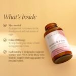 Zita West Myo-Inositol & Folate Powder – 4000mg of Inositol Per Serving for PCOS, Egg & Menstrual Cycle Support, Preconception Supplement - 140g (30 Doses) - Image 5