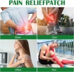 60Pcs Knee Pain Relief Patches Kit, Pain Relief Patch for Knee, Wormwood Herbal Knee Patches for Arthritis, Relieves Muscle Soreness in Knee, Neck, Shoulder - Image 5