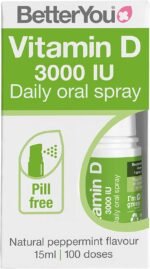 BetterYou Vitamin D 3000 IU Oral Spray, Fast Acting Vitamin D3 Supplement, Supports Bones, Teeth and a Healthy Immune System, 3-Month Supply, Natural Peppermint Flavour, Made in The UK - Image 5