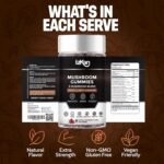 Mushroom Gummies Supplement 2500mg - Ashwagandha Gummies Promotes Nootropic Focus Brain Supplement, Immune Support & Stress Relief - 60 Count (Halal, Gluten-Free, Vegan) (1) - Image 7