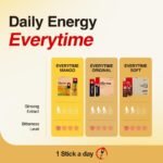 Everytime Korean Red Ginseng Extract 1,050mg & Mango - Natural Energy boosters for Fatigue - Energy Boost & Immune Support, Caffein Free (20 Sticks, 10ml) - Image 8