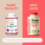 Gentle Iron Tablets - Iron Bisglycinate 28 mg, 6 Month’s Supply - 360 High Strength Tablets - Supplement Suitable for Vegans - Best Immune System Booster for Women & Men - Made in UK - Image 3