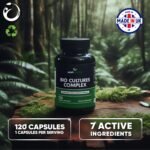 Bio Cultures Complex Probiotics & Prebiotics - 435 Billion CFU - 4 Months Supply - for Women & Men - Lactobacillus Acidophilus, Bifidobacterium, Rhamnosus - Advanced Multi-Strain - Image 5