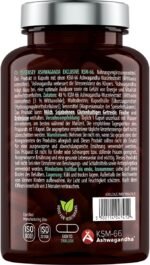 Essensey Ashwagandha Exclusive KSM-66 - Premium Stress Management and Vitality Boost Supplements, 90 Vegetarian Capsules for Optimal Relaxation, Energy, and Well-Being - Image 4
