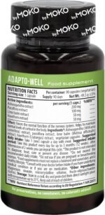 AdaptoWELL Stress and Anxiety Relief Supplement - Calm Complex with Ashwagandha, Passionflower, Hawthorn Berry, and Lemon Balm Extract, Relaxation Formula for Mood, Sleep aid, Wellness 90 Capsules - Image 5