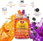 Inulin Fibre Gummies - 5,000mg per Serving - Fiber Gummies - Fibre Supplement - Fiber Supplement - Prebiotics - Gut Health and Digestive System Support - Image 5