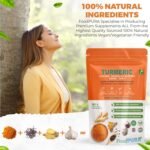 90 x 4000mg Turmeric (Curcumin), Ginger, Garlic & Organic Black Pepper Capsules HACCP Certified, Manufactured in The UK by FoodPURA (90) - Image 7