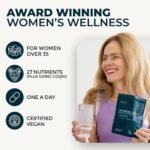 Inspiriko Women’s Multivitamins with 100mg CoQ10 & Lutein - (2 Month Supply) Award-Winning Multivitamin Tablets for Women - 27 Vitamins and Minerals, High Strength, Once Daily, Vegan - Image 3